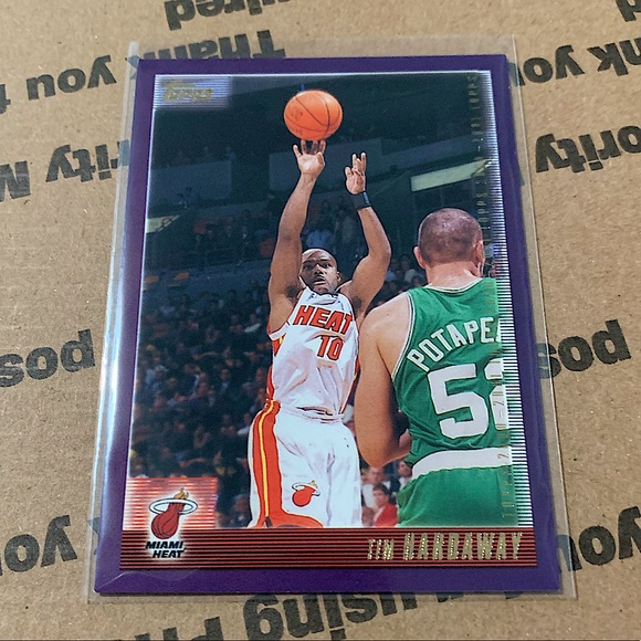 Tim Hardaway ā00 Topps Card